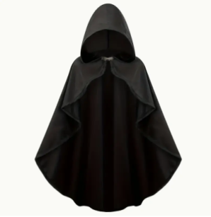 Short Cape | Black