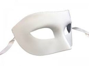 Silver Eye Mask Mask