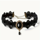 Gothic Lace Choker | Black