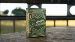 Monarch Playing Cards by THEORY 11 Green