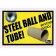 Steel Ball and Tube