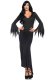 Long Gothic Black Dress