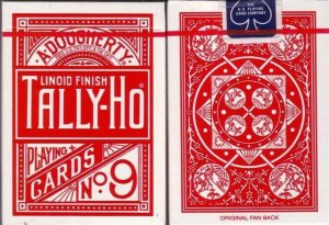 Tally Ho Fan Back (Red)