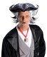 Urban Vampire wig white streaks