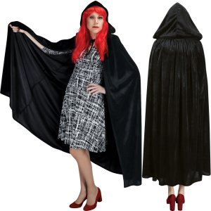Velvet Cape | Black