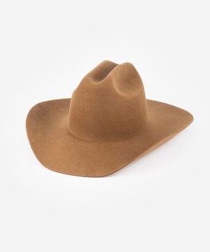 Tan Cattleman Cowboy Hat