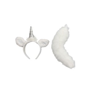 Unicorn Ears with Horn and Tail