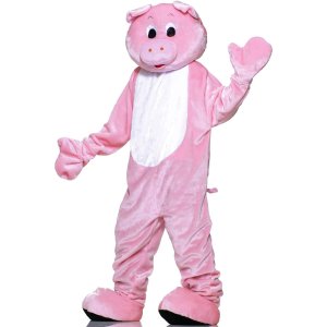Adult Pig Mascot
