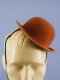 Mini Brown Bowler Hat Decorated