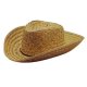 Straw cowboy hat