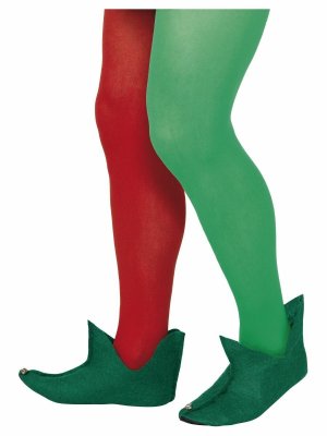 Mens Green Elf Shoes | Size 9-10