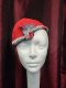 1920's Red Flapper Cap