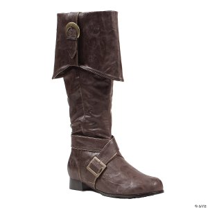 Pirate Jack Brown Boots | Mens Medium