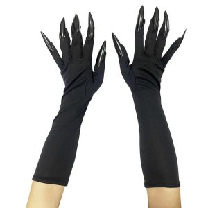 Fingernail Gloves | Black