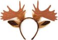 Moose Ears and Antlers Headband