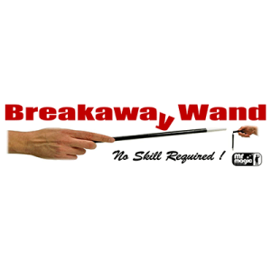 Break Away Wand (with extra piece & replacement cord) by Mr. Magic