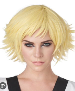 Feathered Cosplay Wig| Yellow