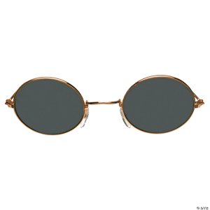 John Lennon Glasses Black