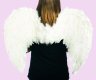 31 Inch Angel Feather Wings | White