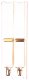 Suspenders 1890s | White