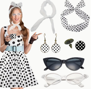 50\'s Pin Up Kit | White
