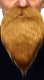 Long Full Ducktail Beard | Light Brown