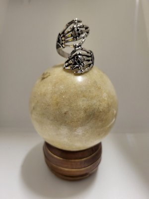 Skeleton Hands Ring | Size 9