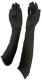 Long Evening Gloves | Black