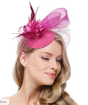 Fancy Pink Fascinator