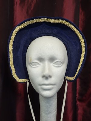Navy French Hood