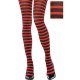 Red and Black Stripe Tights