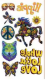 Hippie Tattoo Set | Style 9