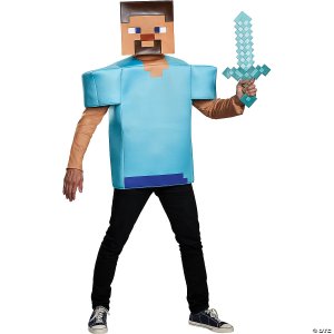 Minecraft Steve| Adult One Size
