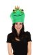 Frog Prince Reversible Plush Hat
