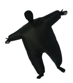 Bulbous Black Inflatable Jumpsuit | Child