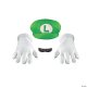 Nintendo Super Mario Brothers Luigi Kit | Adult One Size