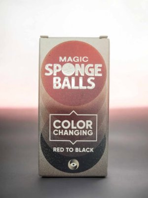 2\" | 2 COLOR CHANGING BALLS | RED TO BLACK | BY MURPHYS MAGIC