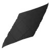 Diamond Cut Silk 24 Inch | Black