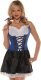 Blue Beer Maiden Top | Large