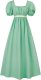 Regency Summer Dress Mint Green | X-Large
