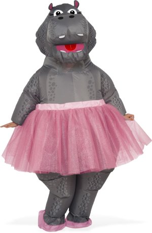 Adult Inflatable Hippo One Size