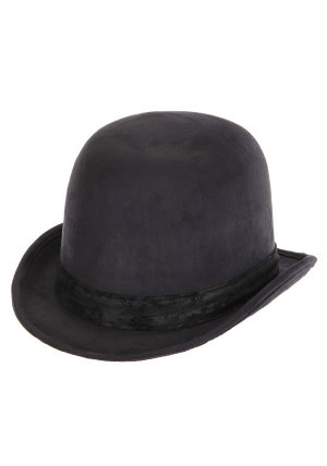 Leatherlike Derby Hat | Grey