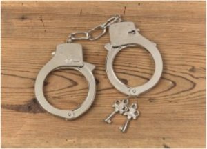 Police Handcuffs Metal lightweight