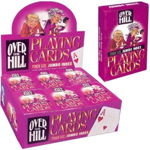 Over The Hill, Jumbo Index, Playing Cards
