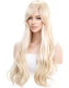 Long Blonde Wavy Wig