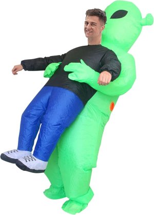 Alien Inflatable Costume Adult | Medium