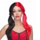 Viper Wig Red and Black