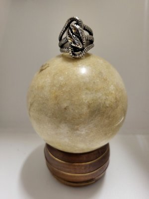 Serpent Knot Ring | Size 8