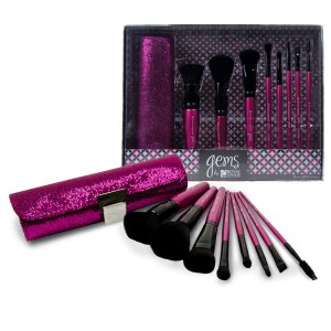 Gems 9 pc. Brush Set Siam
