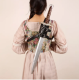 Back Strap Sword Sheath | Black